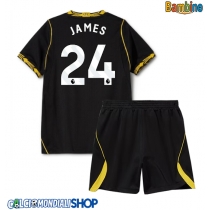 Maglie da calcio Chelsea Reece James #24 Seconda Maglia Bambino 2026-27 Manica Corta + Pantaloni corti)